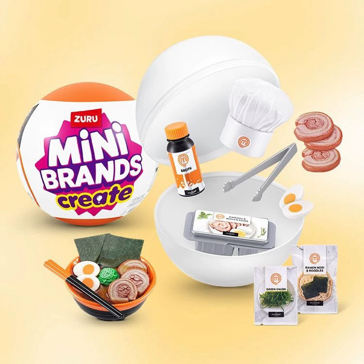 Kids Toys Brand - 5x Surprise Ball Mini Brands Create
