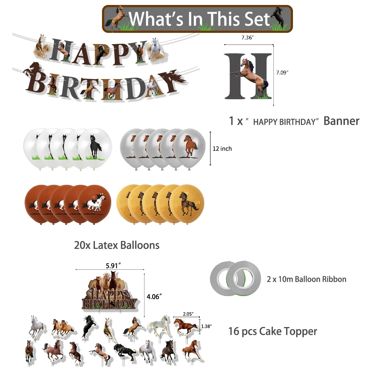 Horse Racing Birthday Party De - Kids Toys Horse ulasan dan harga