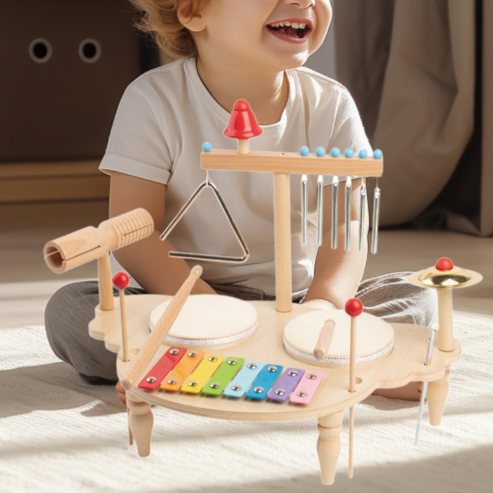 Wooden Musical Instruments Kid - Kids Toys Xylophone ulasan dan harga