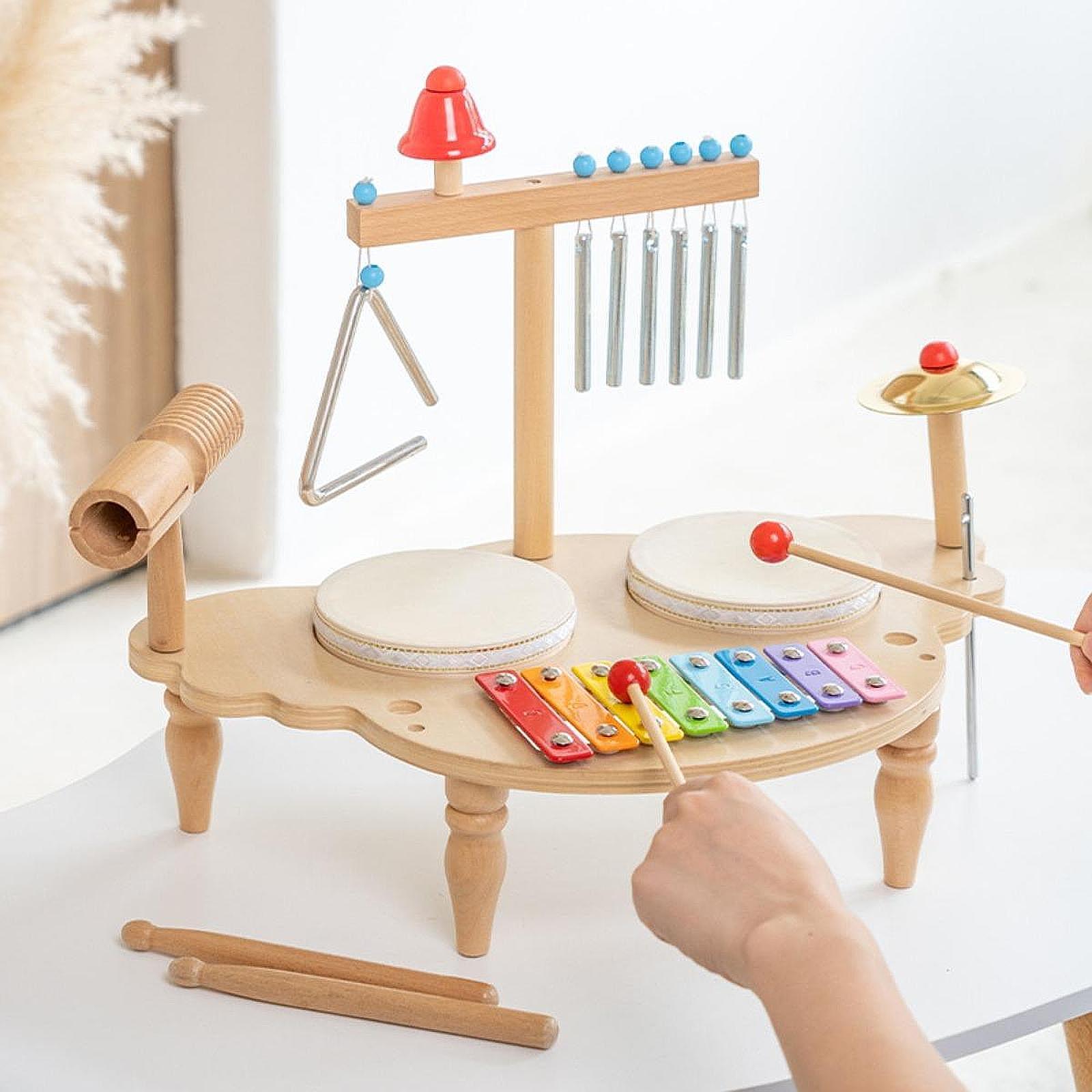 Wooden Musical Instruments Kid - Kids Toys Xylophone ulasan dan harga