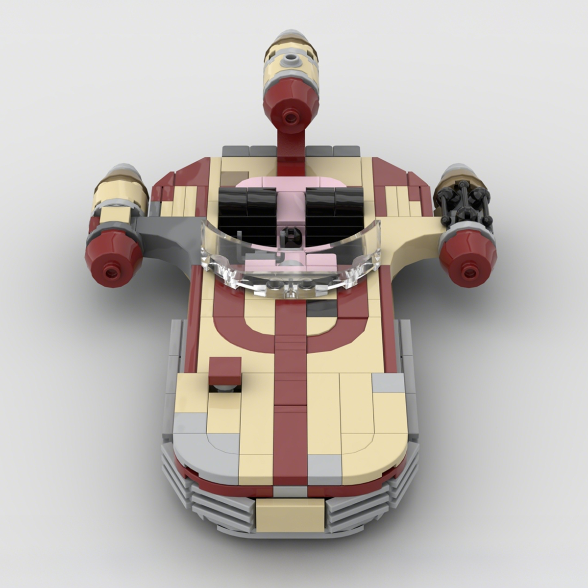 Home Decor Star-ship Spaceship - Lego Building Blocks ulasan dan harga