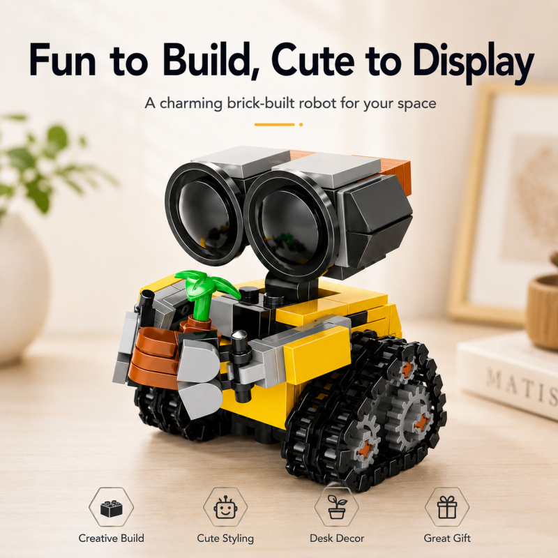 Mini Robot Building Blocks Set - Lego Building Blocks ulasan dan harga