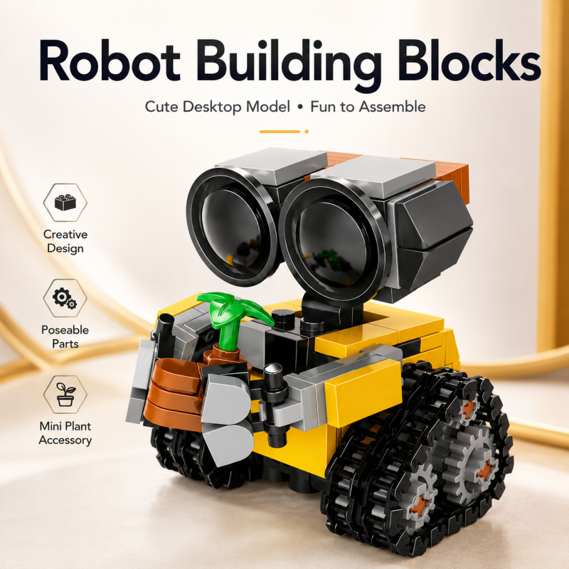 Mini Robot Building Blocks Set - Lego Building Blocks ulasan dan harga