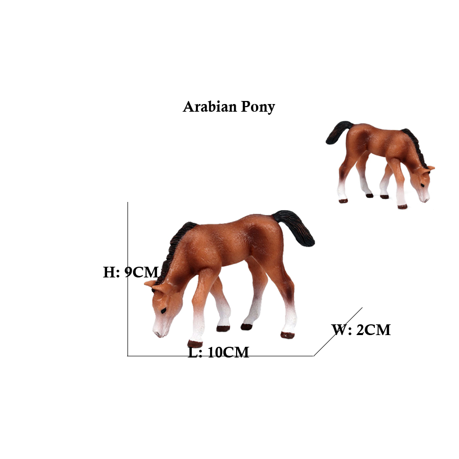 Horse Figurines Shire Arabian  - Kids Toys Horse ulasan dan harga