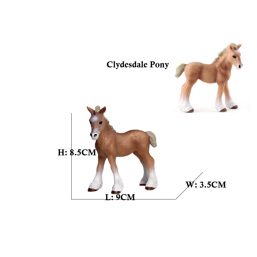 Horse Figurines Shire Arabian  - Kids Toys Horse ulasan dan harga