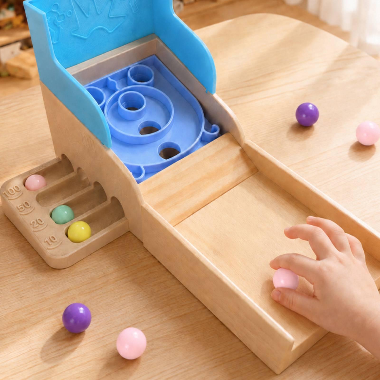 Wooden Marble Toy with Sloped  - Marble Run Set ulasan dan harga