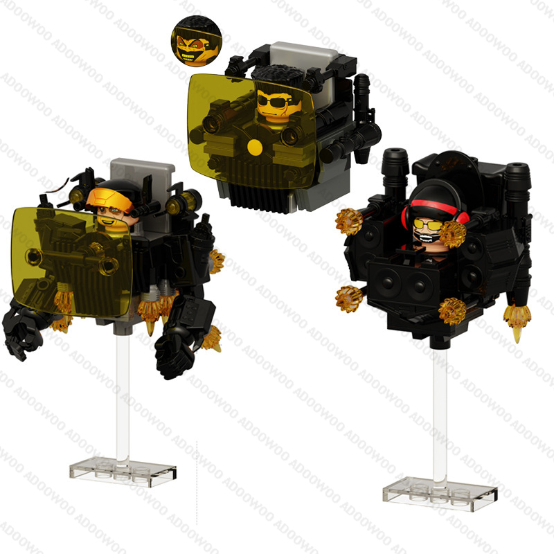 DLL001 KDL818 DJ War Damaged S - Lego Building Blocks ulasan dan harga