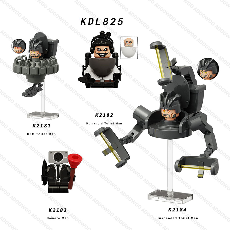 DLL001 KDL818 DJ War Damaged S - Lego Building Blocks ulasan dan harga