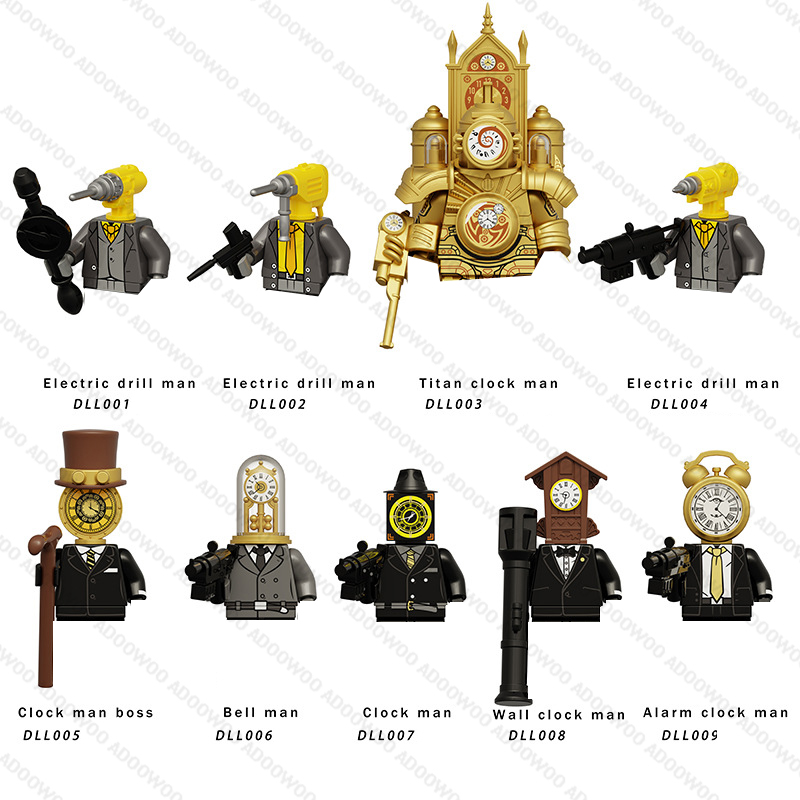 DLL001 KDL818 DJ War Damaged S - Lego Building Blocks ulasan dan harga