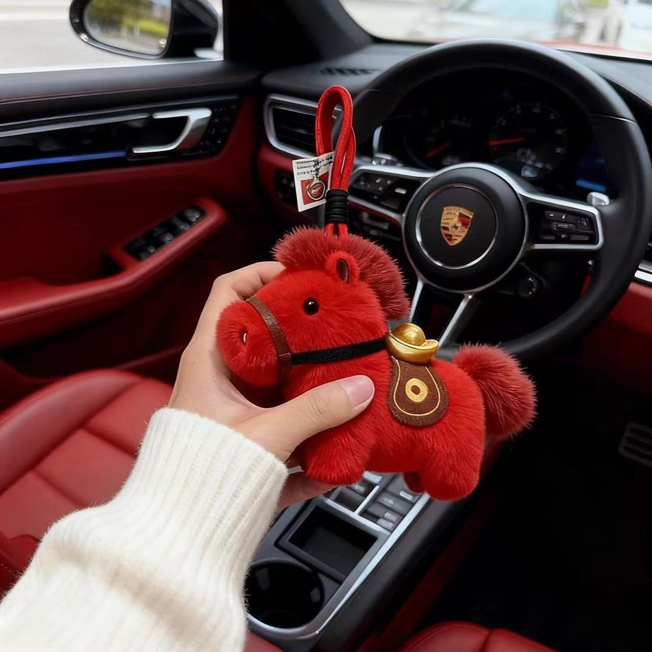 1-8PSC  Cuteee Yuan Bao Horse  - Kids Toys Horse ulasan dan harga