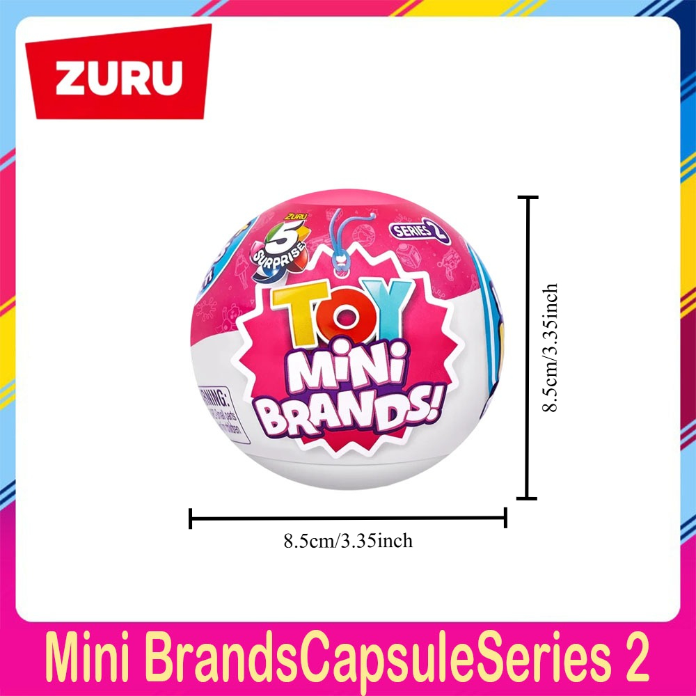 Zuru 5 Surprise Toy Mini Brand - Kids Toys Brands ulasan dan harga