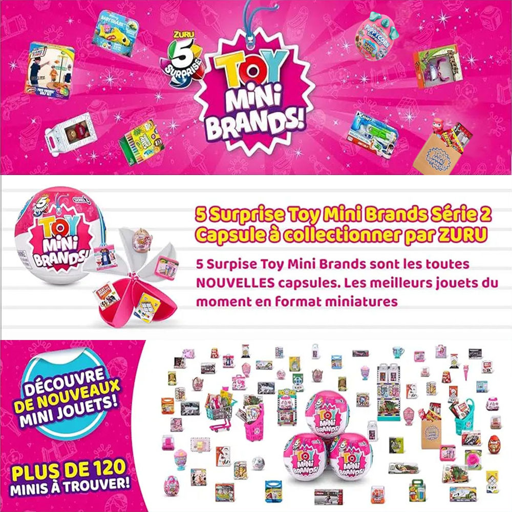 Zuru 5 Surprise Toy Mini Brand - Kids Toys Brands ulasan dan harga