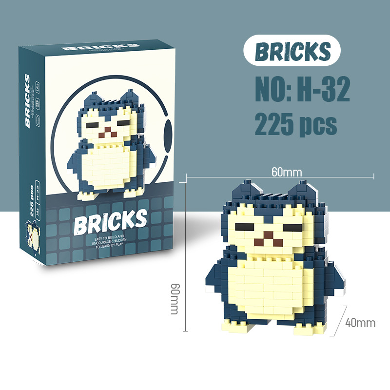 Pokemon Micro Building Blocks  - Lego Building Blocks ulasan dan harga