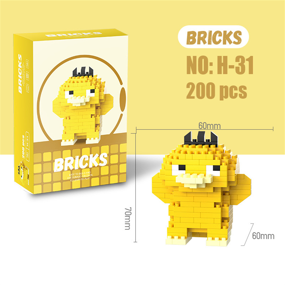 Pokemon Micro Building Blocks  - Lego Building Blocks ulasan dan harga