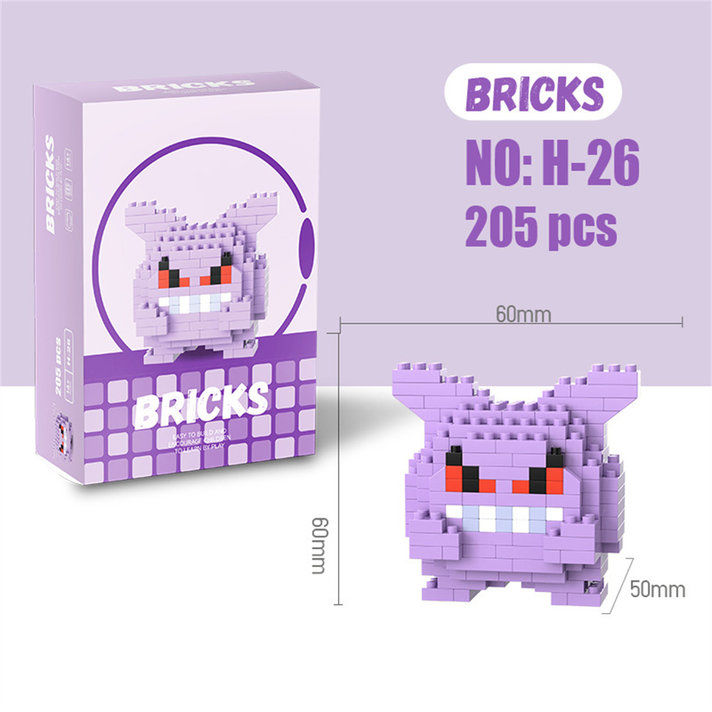 Pokemon Micro Building Blocks  - Lego Building Blocks ulasan dan harga