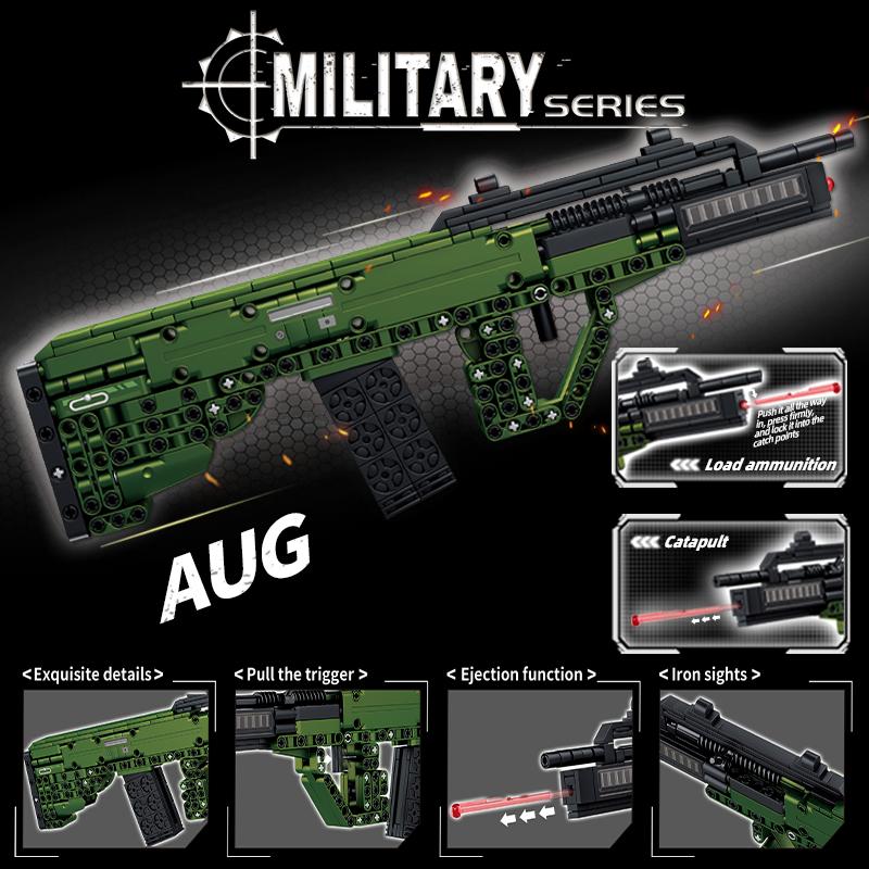 MOC VECTOR SMG Weapon Building - Kids Toys Vector ulasan dan harga
