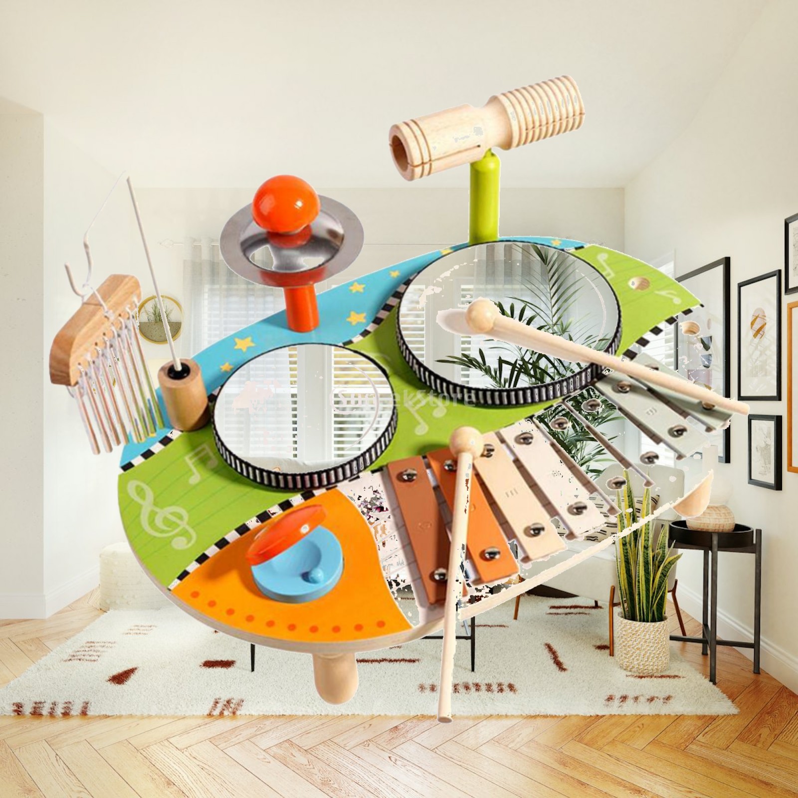 Xylophone Drum Set Learning &  - Kids Toys Xylophone ulasan dan harga