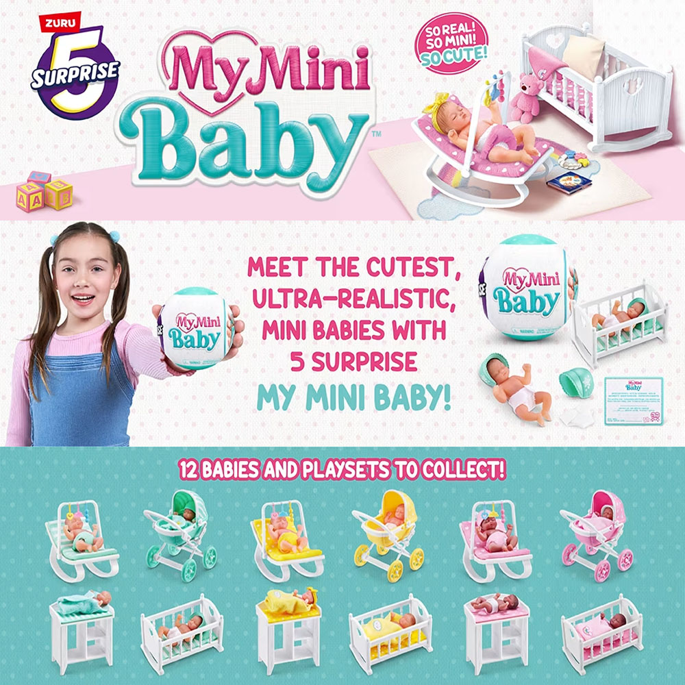 Zuru 5 Surprise Brand Doll Ser - Kids Toys Brand ulasan dan harga
