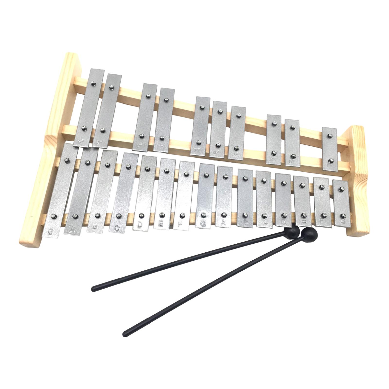 25 Notes Metal Keys Xylophone  - Kids Toys Xylophone ulasan dan harga