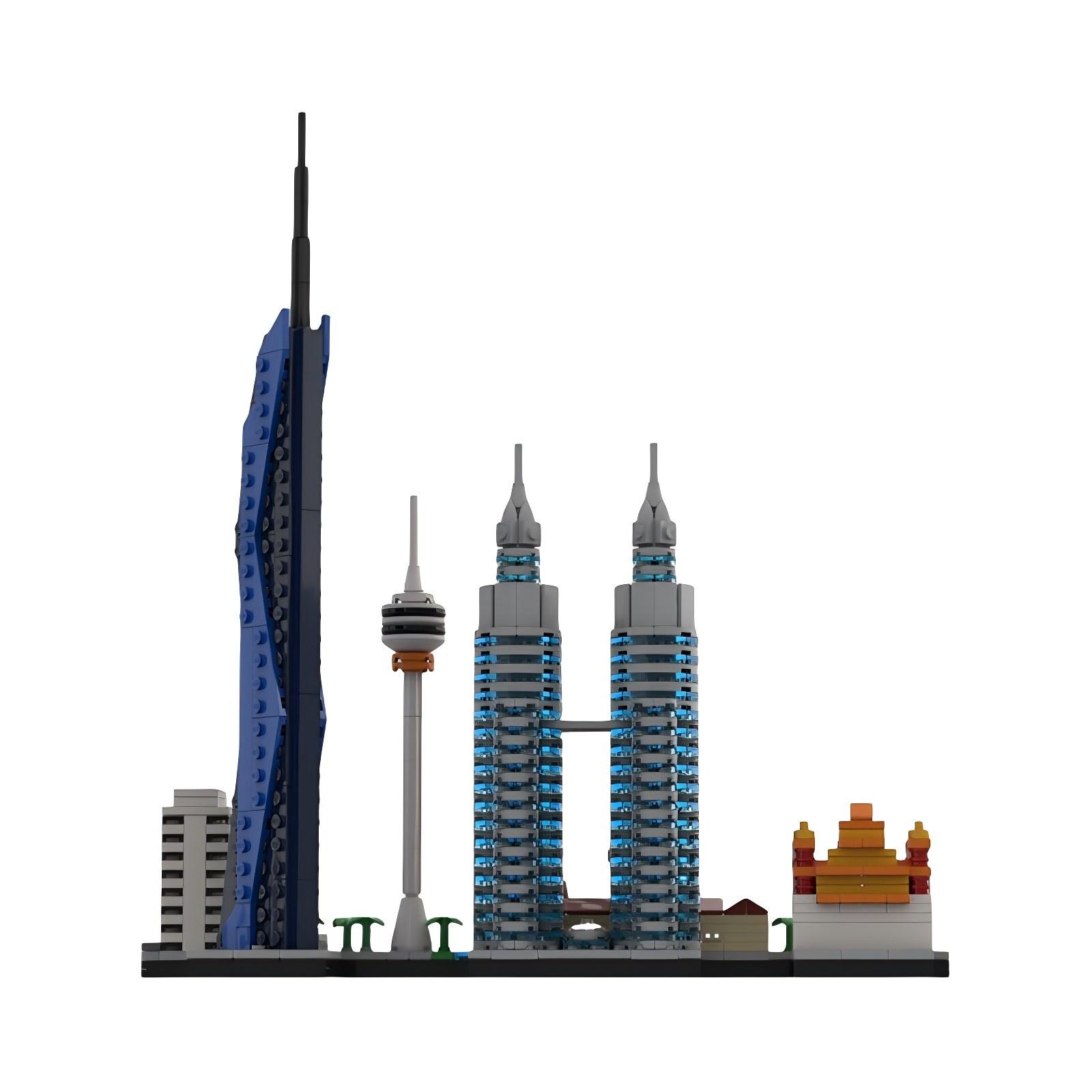 Malaysia City Landmark Archite - Kids Toys Malaysia ulasan dan harga