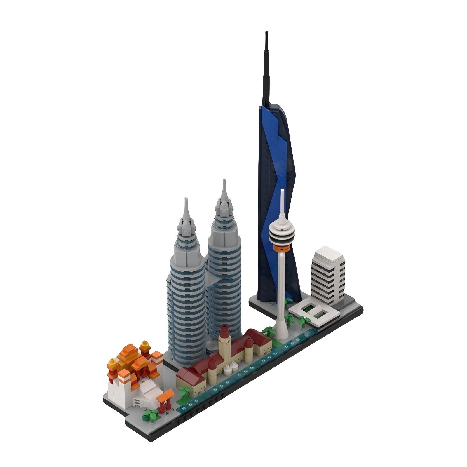 Malaysia City Landmark Archite - Kids Toys Malaysia ulasan dan harga