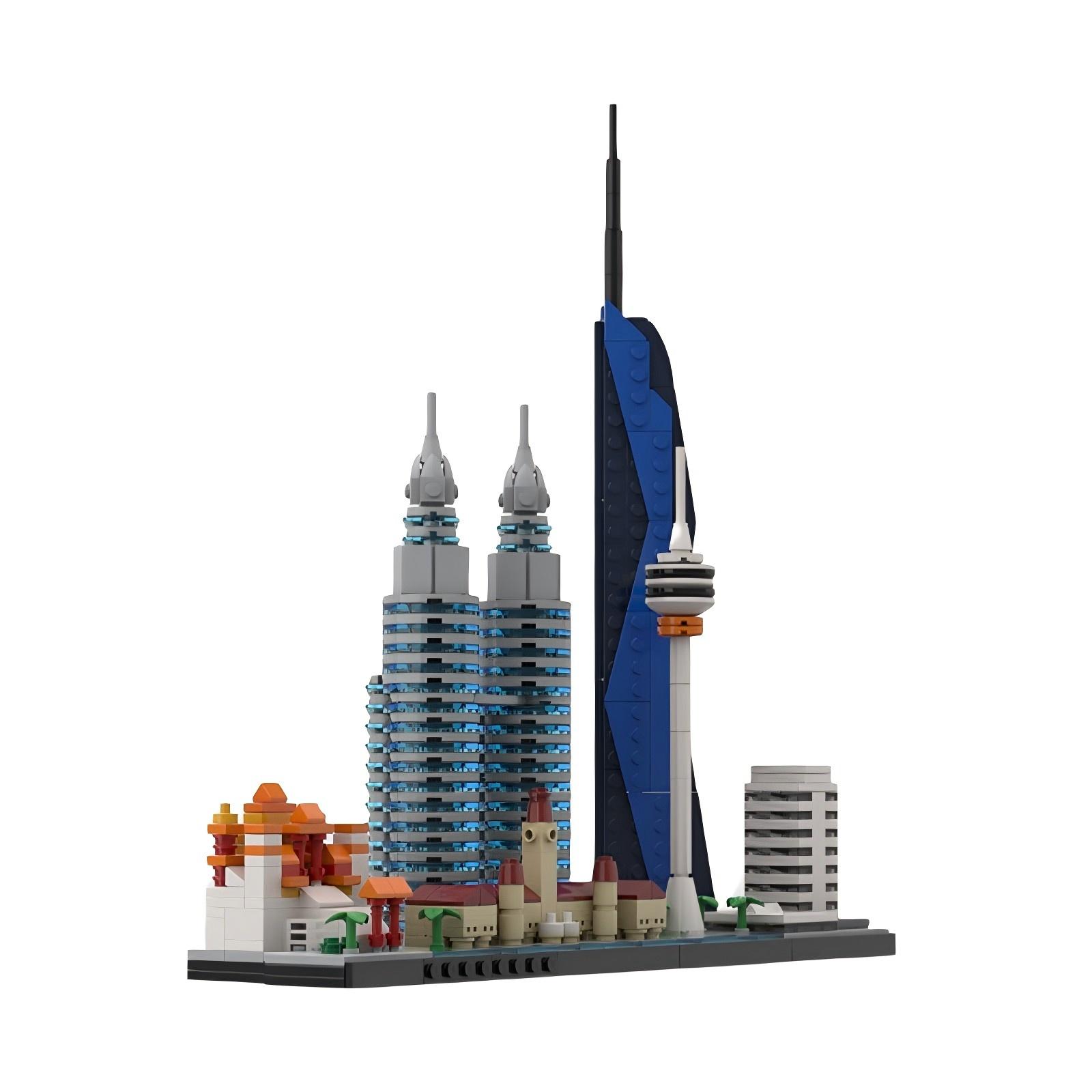 Malaysia City Landmark Archite - Kids Toys Malaysia ulasan dan harga