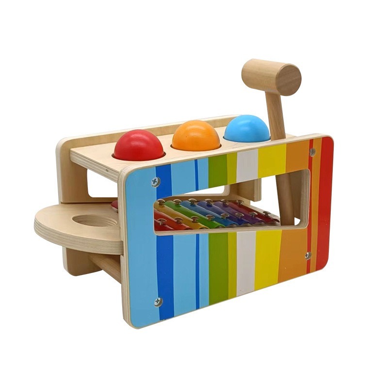 Pound & Tap Bench with Slide O - Kids Toys Xylophone ulasan dan harga